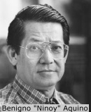 Former Senator Benigno "Ninoy" Aquino, Jr.