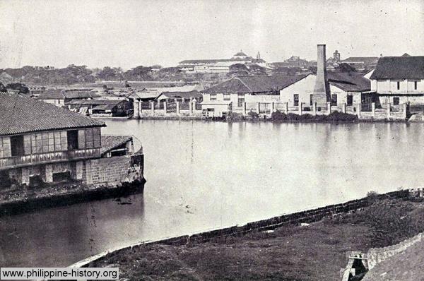 Pasig river in 1899