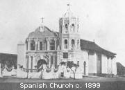 Spanish church in Cavite circa 1899